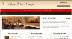 Desktop Screenshot of 311restaurantpr.com